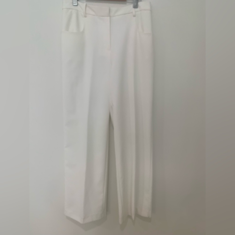 VINCE CAMUTO Wide Leg Cream Pants -Sz 6